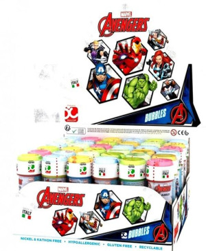 Bańki Mydlane 60ml Avengers (36szt)