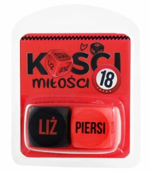 Kości Miłości 18 Latka (czerwono-czarne)