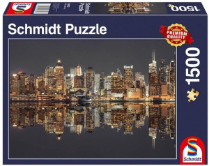 Puzzle 1500 Nowy Jork Nocą