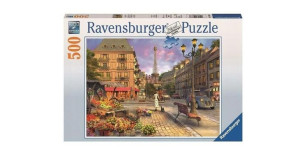 Puzzle 500 Wieczorny Spacer Po Paryżu