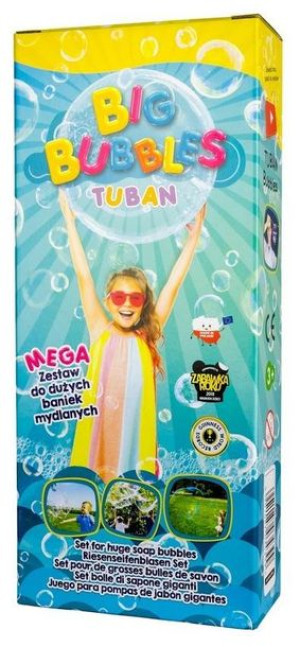 Mega Zestaw Do Dużych Baniek Mydlanych Tuban