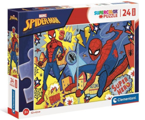 Puzzle 24 Maxi Super Kolor Spiderman