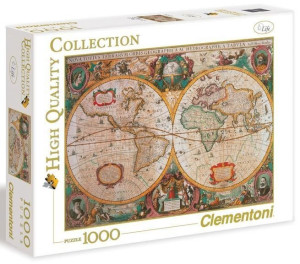 Puzzle 1000 Hq Old Map