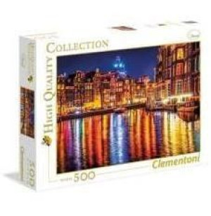 Puzzle 500 Amsterdam Nocą