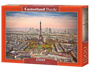 Puzzle 1500 Krajobraz Paryża Castor