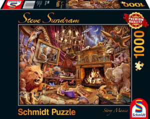 Puzzle Pq 1000 Zwierzaki Czytają Książki G3