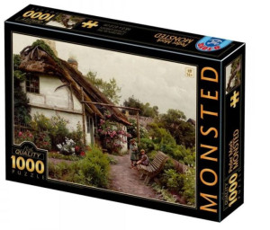 Puzzle 1000 Peder Mork Monsted, Dzieci W Ogrodzie