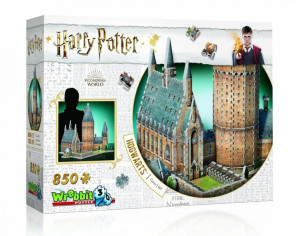 Wrebbit Puzzle 3d 850 El Hp Hogwarts Great Hall