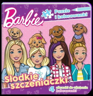 Barbie Puzzle I Kolorowanki Słodkie Szczeniaczki