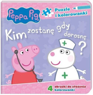 Peppa Pig Puzzle I Kolorowanki Kim Zostanę