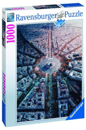 Puzzle 1000 Paryż Z Lotu Ptaka