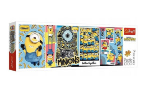 Puzzle 1000 Panorama Minionki Trefl