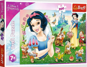 Puzzle 200 Piękna Śnieżka Trefl