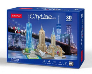Puzzle 3d Cityline New York City
