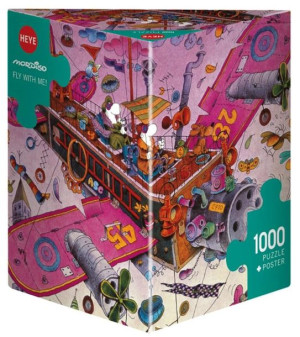 Puzzle 1000 Leć Ze Mną ( Puzzle+plakat), Mordillo
