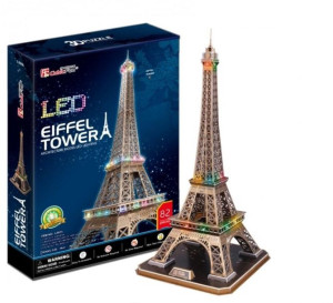 Puzzle 3d Wieża Eiffel'a Led