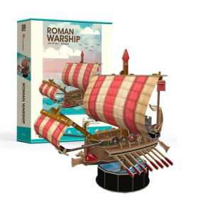 Puzzle 3d Żaglowiec Roman Warship
