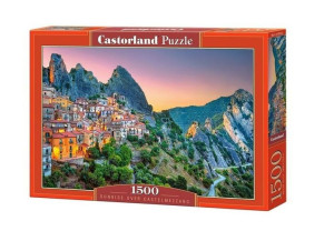 Puzzle 1500 Sunrise Over Castelmezzano Castor