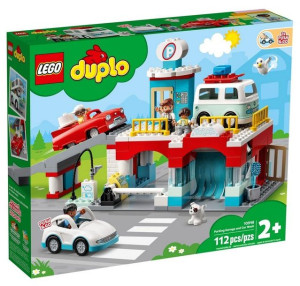 Lego Duplo Parking Piętrowy I Myjnia Samochodowa