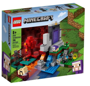 Lego Minecraft 21172 Zniszczony Portal