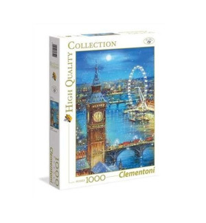 Puzzle 1000 Hqc Snow Flakes On The Big Ben