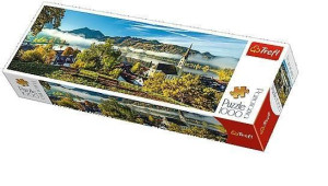 Puzzle 1000 Panorama Nad Jeziorem Schliersee Tre