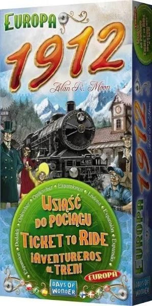 Wsiąść Do Pociągu: Europa 1912 Edycja 2021 Rebel Dodatek