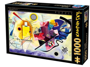 Puzzle 1000 Kandinsky, Żółty, Czerwony, Niebieski