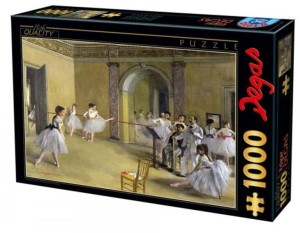 Puzzle 1000 Edgar Degas, Nauka Tańca