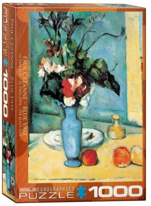 Puzzle 1000 Niebieska Waza, Paul Cezanne