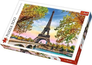 Puzzle 500 Romantyczny Paryż Trefl
