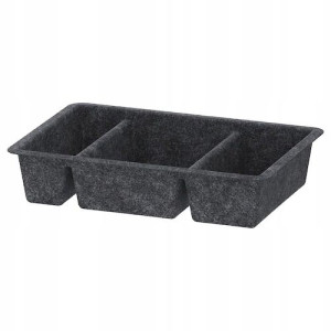 Taca Organizer Raggisar Szary 20x30 Cm