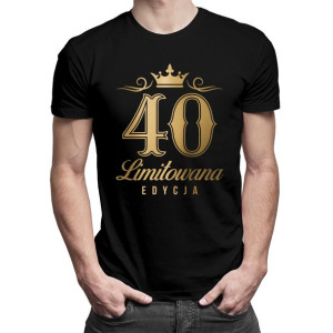 40 lat limitowana edycja prezent na 40 urodziny dla meżczyzny