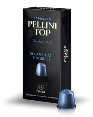 Kapsułki Nespresso Pellini Top bezkofeinowa 10szt