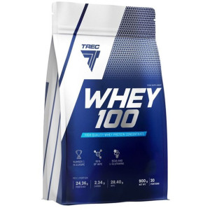 TREC Whey 100 900g Strawberry
