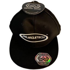 MUSCLETECH Snapback Black CZAPKA Z DASZKIEM
