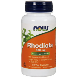 NOW Rhodiola 500mg 60vegcaps