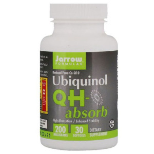 JARROW FORMULAS Ubiquinol QH-Absorb 200mg 30caps
