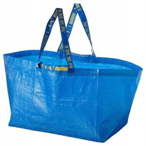 Torba Ikea Na Zakupy Niebieska Mocna 71 L