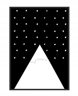 Obraz Plakat W Ramie A4 Cm Góra Pd156