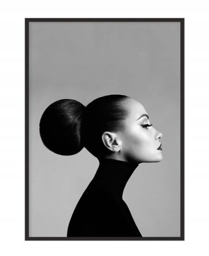 OBRAZ PLAKAT W RAMIE 33x43 cm Dziewczyna P1246