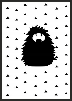 Obraz Dla Dzieci, Plakat W Ramie 33x43 Cm Pd164