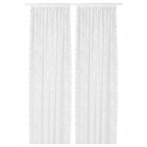 Firanka Firana Kremowa 1 Para 145x300 Cm
