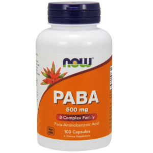 NOW PABA 500mg 100caps