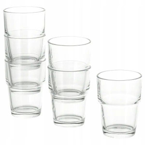 Szklanka Zestaw 6 Sztuk Szkło 170 Ml Reko Ikea