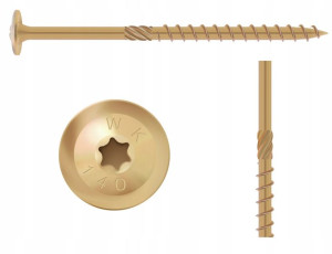 Wkręty do drewna ciesielskie 6x40 Torx 200 szt
