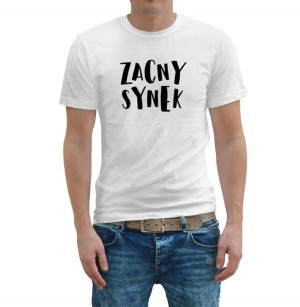 KOSZULKA motyw ŚLĄSK z nadrukiem T-shirt biały K2
