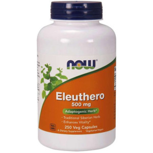 NOW Eleuthero 500mg 250vegcaps
