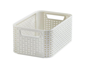 Koszyk Curver Rattan Style S Kremowy