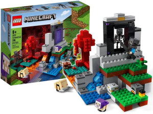 LEGO MINECRAFT Zniszczony Portal Klocki Zestaw 21172